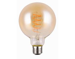 Žiarovka LED-LM E27, G95, 4 W, 200 lm%