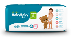 Baby Baby Soft 5 Junior 12-25 kg Ultra dry 44 ks
