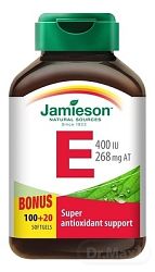 Jamieson Vitamín E 400 IU 120 tabliet