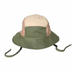 KiETLA klobúčik s UV ochranou Green Natural Pink